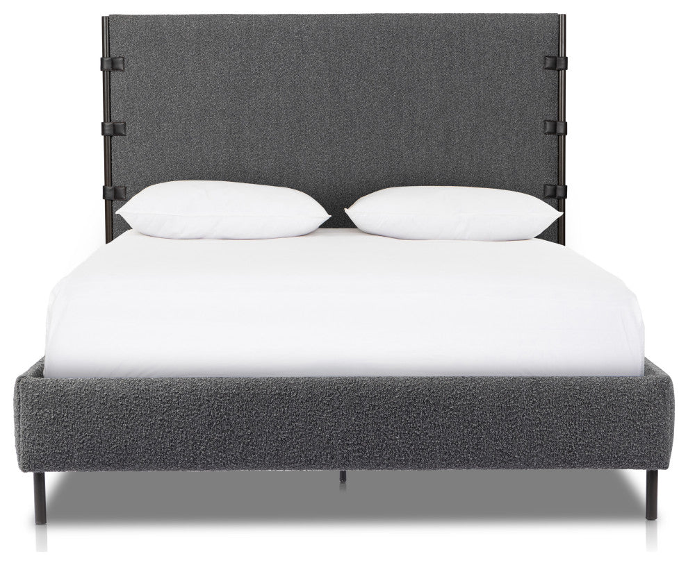 Anderson Bed-Knoll Charcoal-Queen