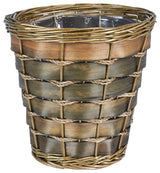 Haven Wicker Waste Basket