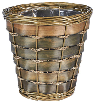 Haven Wicker Waste Basket