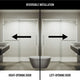 VIGO Ferrara Frameless Sliding Shower Door, Chrome, 72" to 73" W X 74" H, Clear Glass