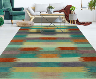 Winchester Kilim Eimy Rust/Ivory Rug, 8'2x9'8