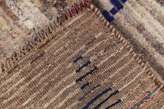 Consigned, Gabbeh Hand-Knotted Persian Novelty Oriental Area Rug Wool, 5'5"X3'2"