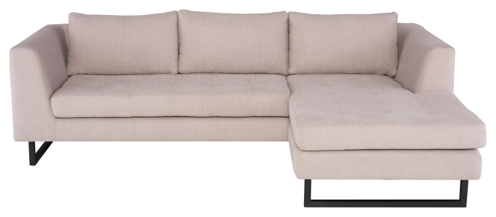 Matthew Mauve Fabric Sectional Sofa, HGSC623