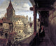 William Bell Scott Albrecht Durer on the Balcony of his House Wrapped Canvas