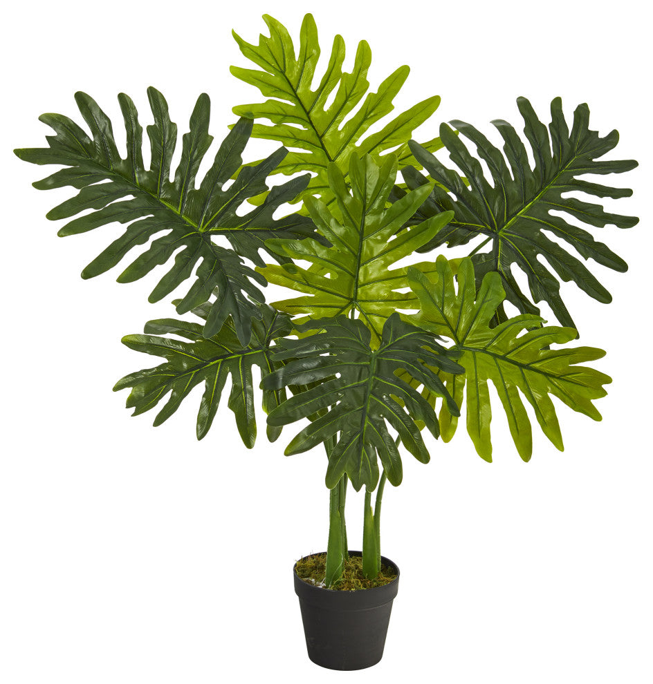 3' Philodendron Artificial Plant, Real Touch
