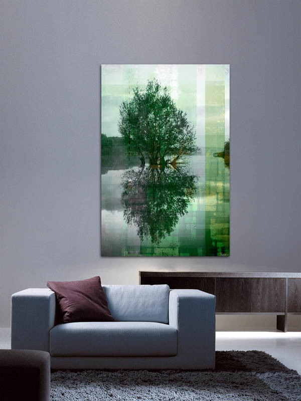 "Reflective" Fine Art Canvas Print, 30"x45"