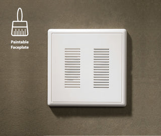 PrimeChime Plus 2 - Video Compatible Doorbell Chime Kit, Nickel, Decorative Button