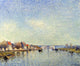 Alfred Sisley Banks of the Loing at Saint-Mammes Wall Decal