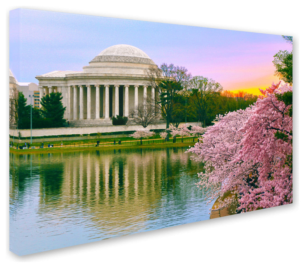 'Cherry Blossoms 2014-6' Canvas Art by CATeyes