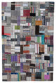 Rug N Carpet - Handmade Anatolian 6' 6'' x 9' 11'' Tribal Patchwork Kilim Rug