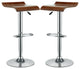 Bentwood Bar Stools, Oak, Set of 2