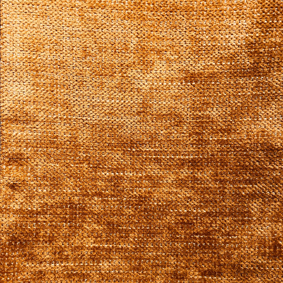 Aureila Brown Bronze Luxury Throw Pillow, 20"x30" Queen