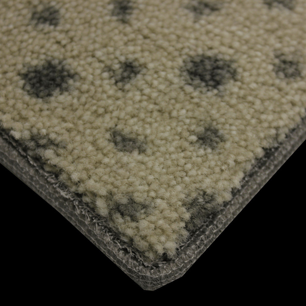 Dot Design 3/8" Thick Indoor Area Rug Carpet, Wheatfield, 4x8
