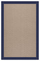 Zoe-Grassy Mountain Machine Tufted Rectangle Rug, Navy, 4'x6'