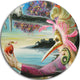 Secret Of Temptation, Portrait Digital Art Disc Metal Artwork, 11"