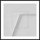 "Stabile" Framed Digital Print by Gilbert Claes, 44x44"