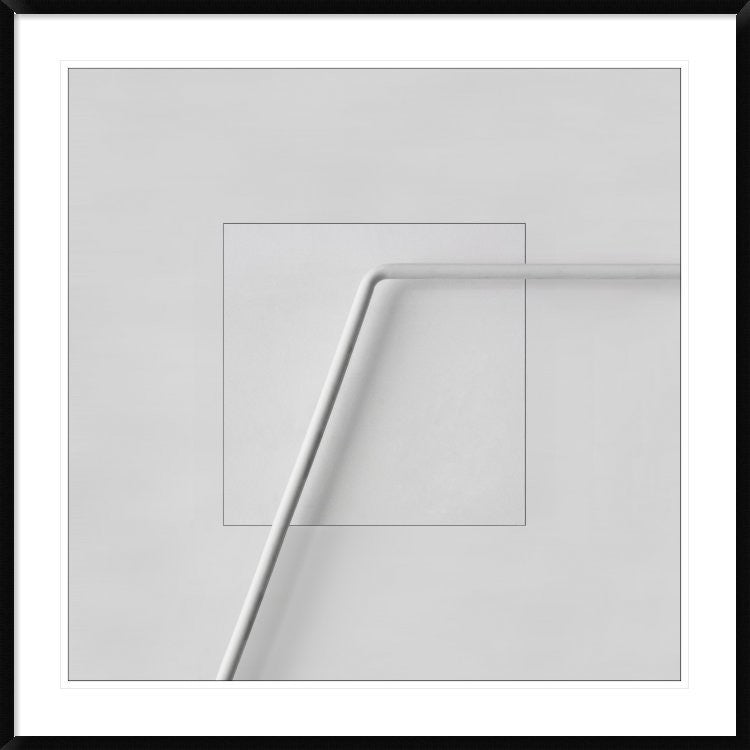 "Stabile" Framed Digital Print by Gilbert Claes, 44x44"