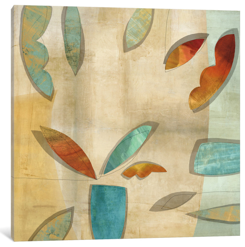 "Playful II" by Elena Baker, Canvas Print, 12"x12"