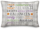 Halloween Words 20x14 Spun Poly Pillow