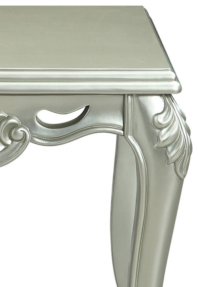 ACME Qunsia End Table, Champagne Finish