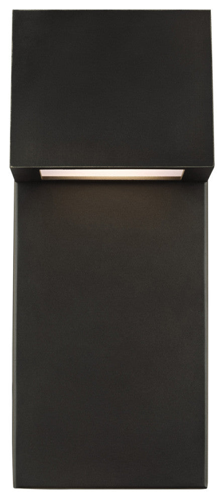 Rocha LED Outdoor Wall Lantern, Antique Bronze