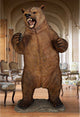 Growling Grizzly Bear Statue