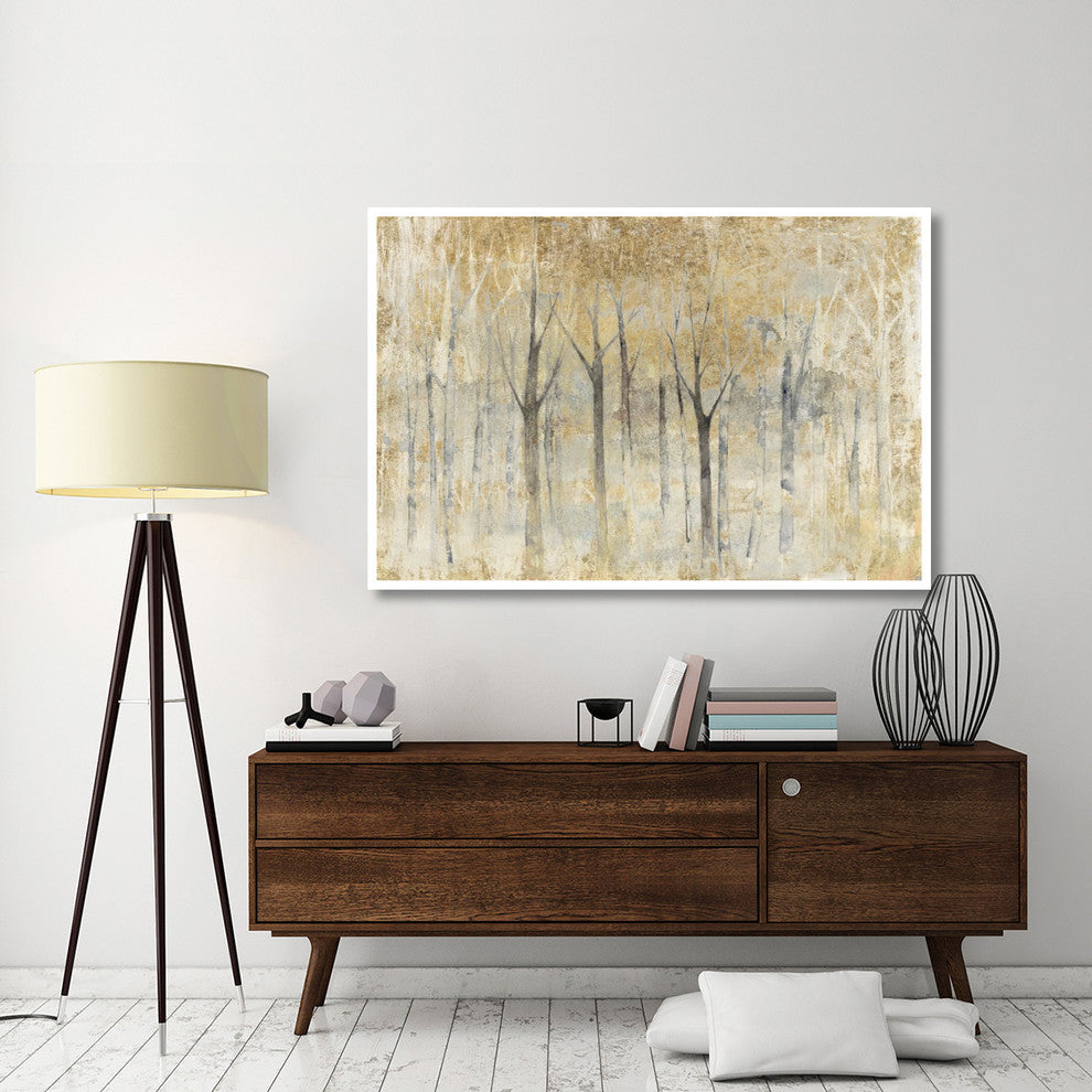 "Seasons End Gold" Digital Paper Print by Avery Tillmon, 62"x42"