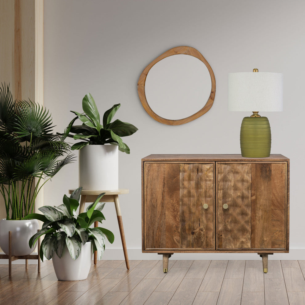 Hadley 37" Wide Wood Accent Cabinet