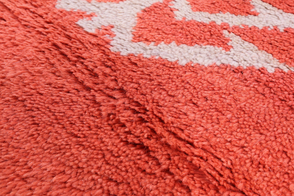 Moroccan Handmade Wool Rug 8' 2" X 10' 2" - Q13112