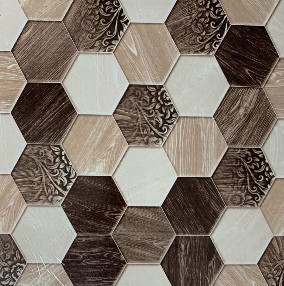 PowerSellerUSA Vinyl Self Adhesive Floor Tiles 80 Pcs 12x12 inches with 1.2 mm
