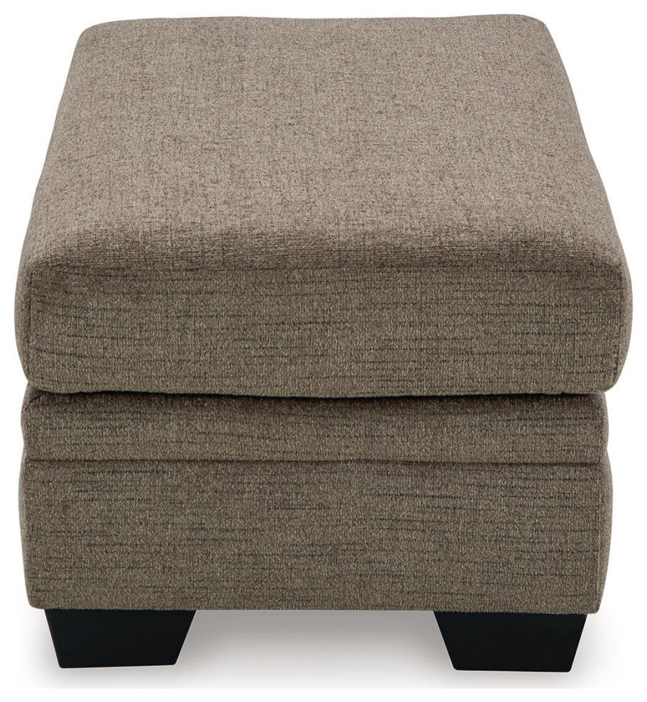 Stonemeade Brown Ottoman
