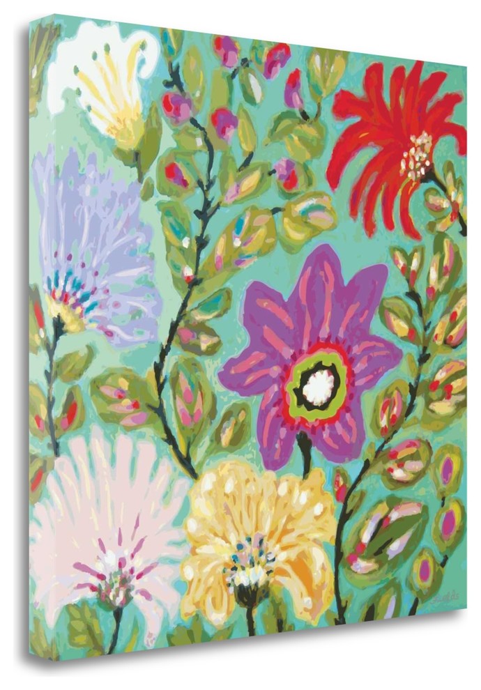 "Liberty Garden" By Karen Fields, Giclee Print on Gallery Wrap Canvas