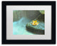 PIPA Fine Art 'Misty Leaf' Matted Framed Art, 14x11