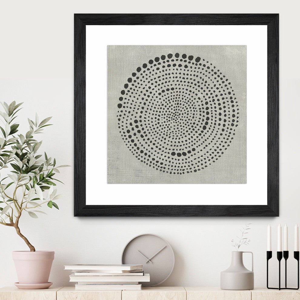 "Mythos II" Matted and Framed, 36" X 36"