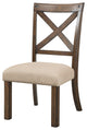 Francis X-Back Wooden Side Chair Set