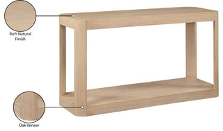 Reeves Table, Black, Coffee Table, Natural, Console Table