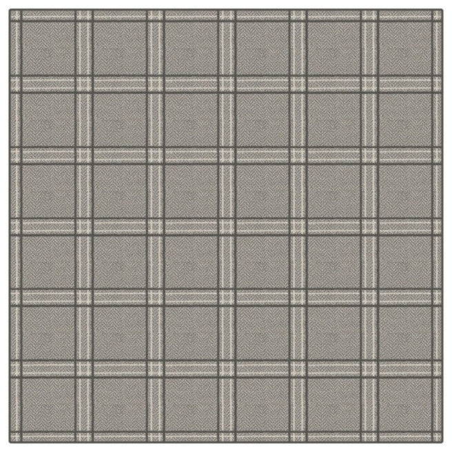 Greyfell Herrington Plaid Area Rug Milliken Tactesse Nylon, SQ 10'x10'