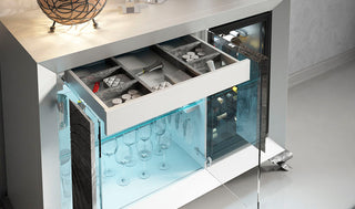 Saphire W07 Wine Cabinet, 6, High Gloss Finish