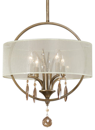 Uttermost Alenya 4-Light Fabric Drum Pendant