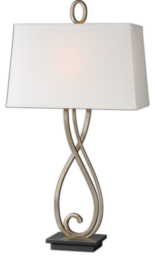 Uttermost - 26341 - One Light Table Lamp - Ferndale - Antiqued Silver-champagne