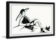 "Happy Go Lucky" Framed Painting Print, 45"x30"