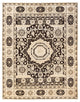 Eclectic, One-of-a-Kind Hand-Knotted Area Rug Brown, 8'8"x11'1"