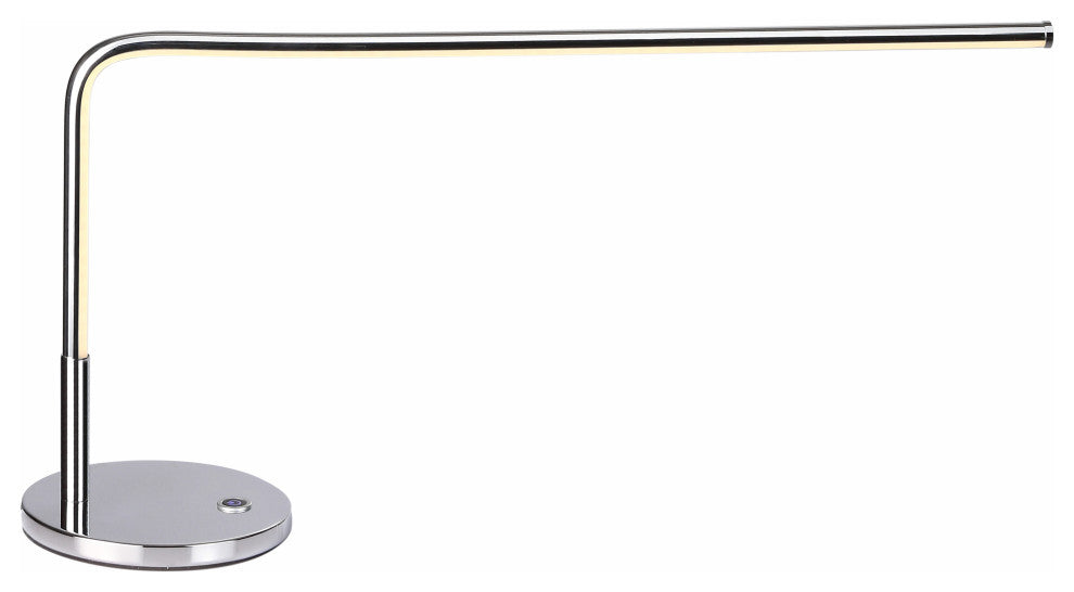 Natalie 13.5" LED Integrated Task Lamp, Chrome