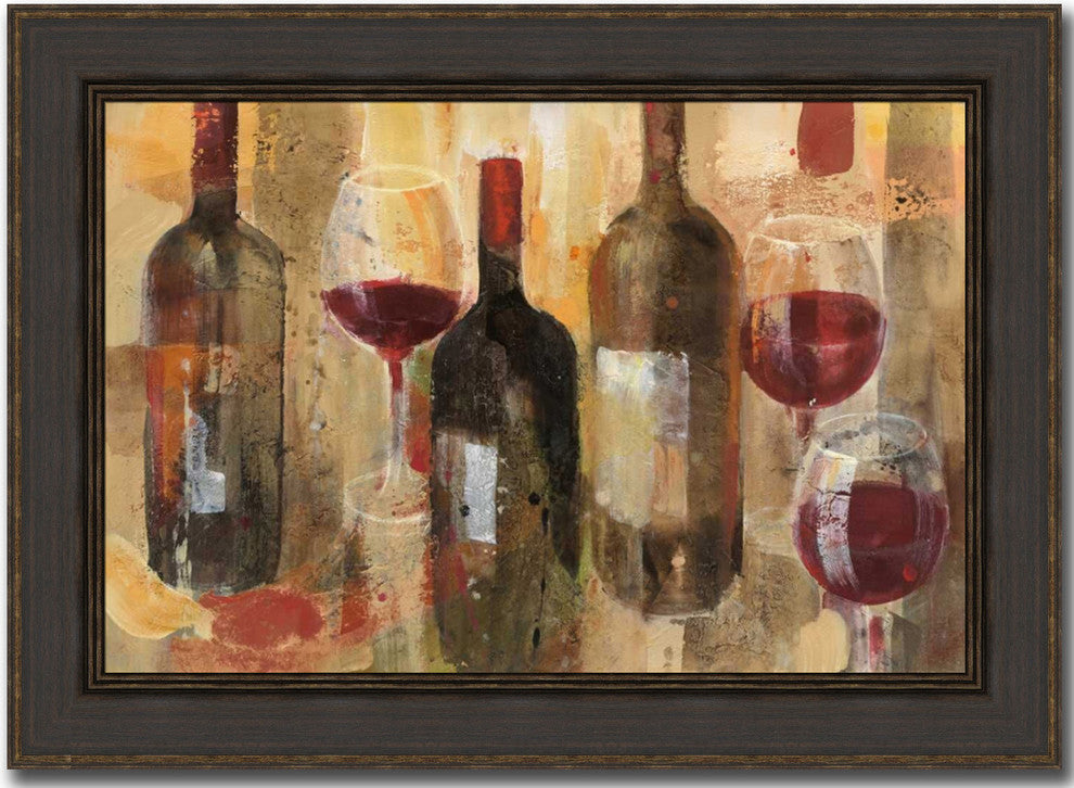 "Festa I" By Albena Hristova, Framed Wall Art, Ready to Hang