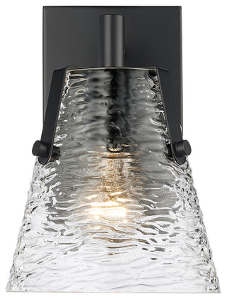 Z-LITE 1-Light Wall Sconce, Matte Black