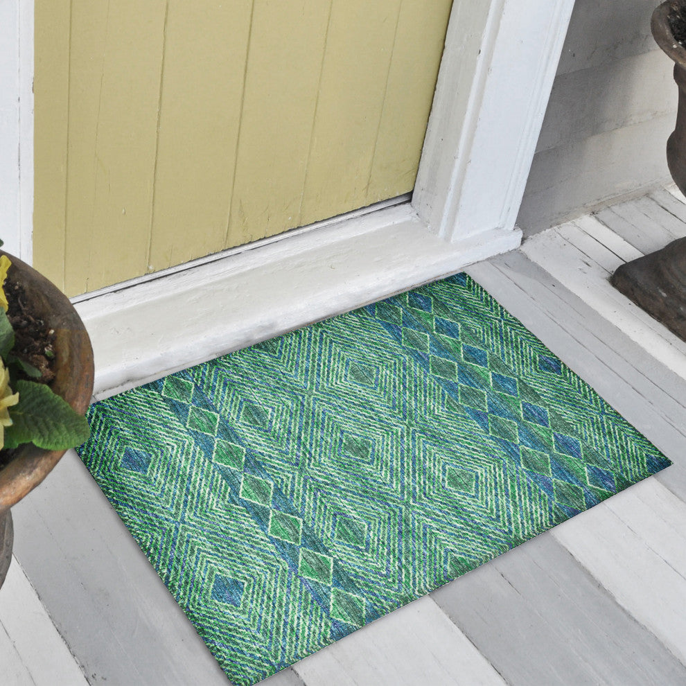 Indoor/Outdoor Sedona SN1 Irish Machine Washable 1'8" x 2'6" Rug