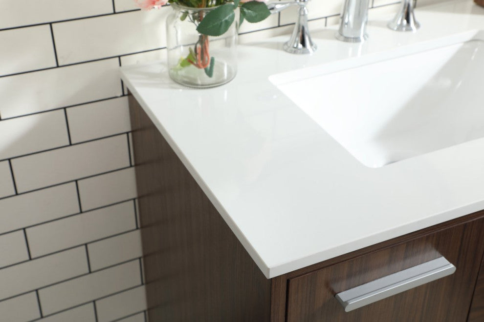 Bailey 30" Bathroom Vanity, Walnut