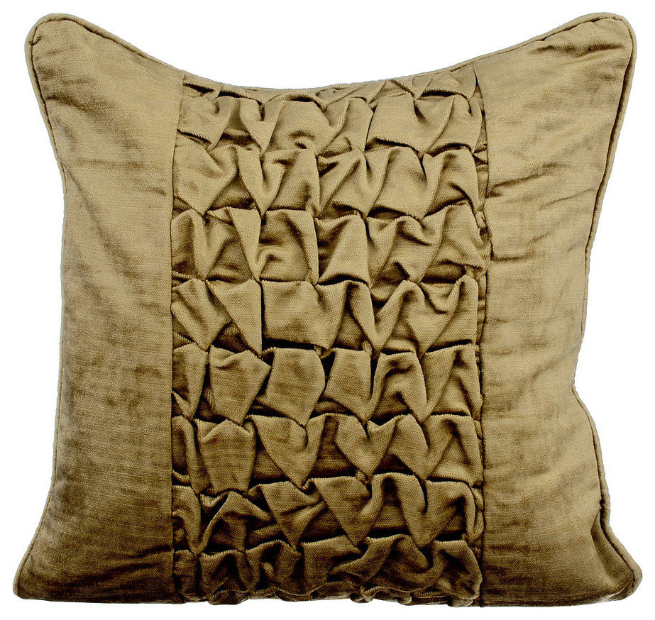 Green Decorative Pillow Covers 18"x18" Velvet, Sage Green Knots