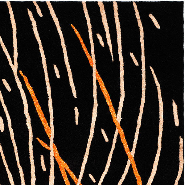 Safavieh Soho soh757a Rug, Black/Multi, 3'6"x5'6"