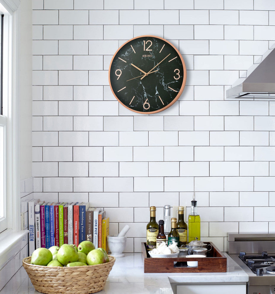 Noir 16" Wall Clock
